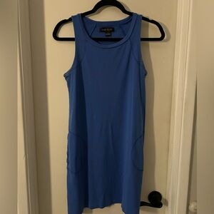 August Silk Vibrant Blue Mini Dress